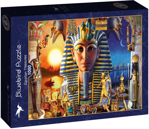 Bluebird Puzzle Legespiel Egyptian Treasures - 1000 Teile Puzzle-2
