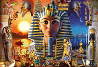 Bluebird Puzzle Legespiel Egyptian Treasures - 1000 Teile Puzzle