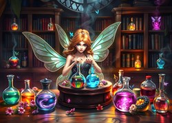 Bluebird Puzzle Puzzle Elixirs and Enchantments - 500 Teile Puzzle