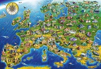Bluebird Puzzle European Landmarks - 1000 Teile