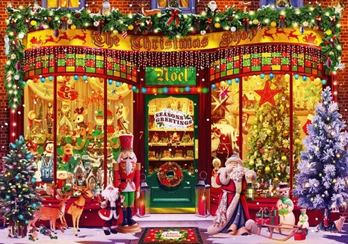 Bluebird Puzzle Festive Shop - 2000 Teile
