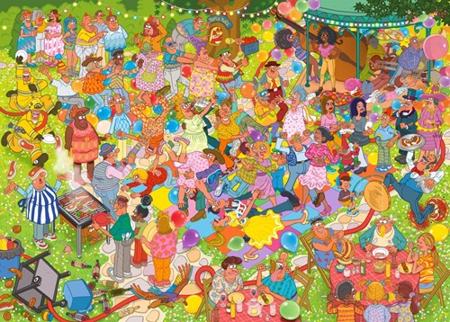 Bluebird Puzzle Garden Party - 1500 Teile