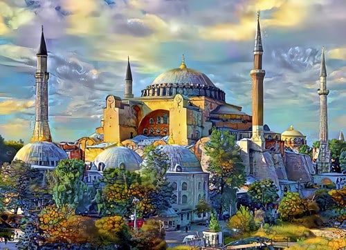 Bluebird Puzzle Puzzle Hagia Sophia Istanbul 1000 Teile
