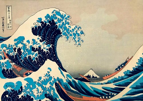 Bluebird Puzzle Hokusai - The Great Wave off Kanagawa, 1831 - 1000 Teile