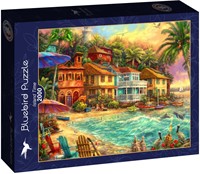 Bluebird Puzzle Island Time - 2000 Teile-2