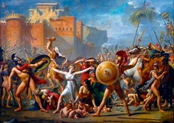 Bluebird Puzzle Kunstpuzzle Jacques-Louis David Die Intervention der Sabinerinnen 1000 Teile
