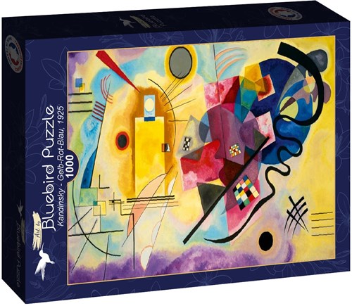 Bluebird Puzzle Puzzle Kandinsky - Gelb-Rot-Blau 1925 - 1000 Teile-2