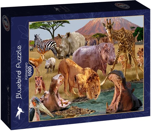 Bluebird Puzzle Kilimanjaro - 1000 Teile-2
