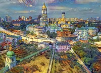 Bluebird Puzzle Kyiv, Ukraine City - 1000 Teile