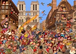 Bluebird Puzzle La Cour des Miracles ! -  Teile