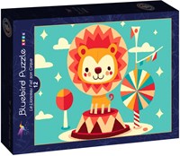 Bluebird Puzzle Kinderpuzzle Le Lionceau Fait son Cirque - 12 Teile-2