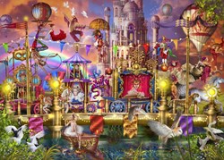 Bluebird Puzzle Puzzle Magic Circus Parade - 500 Teile - buntes Spielzeug