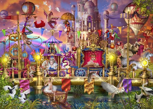 Bluebird Puzzle Magic Circus Parade - 500 Teile