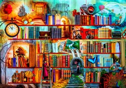 Bluebird Puzzle Puzzle Mystery Writers - 1500 Teile Karton