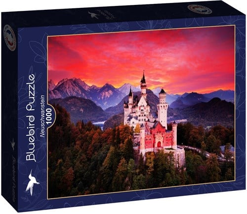Bluebird Puzzle Neuschwanstein -  Teile-2