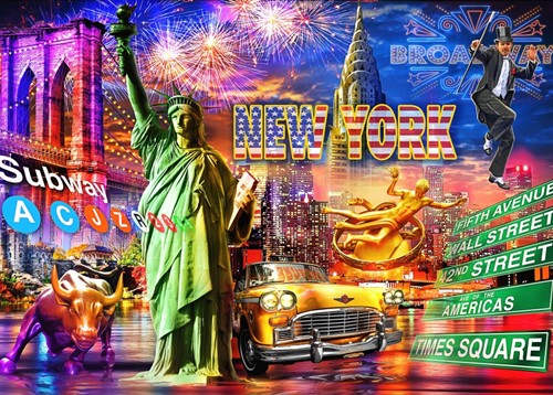 Bluebird Puzzle New York - 500 Teile