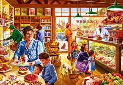 Bluebird Puzzle Puzzle Nostalgic Cake shop - 1000 Teile Puzzlespaß