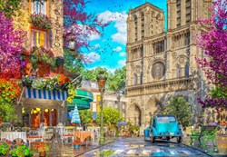 Bluebird Puzzle Notre Dame Afternoon - 1000 Teile Puzzle