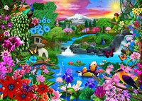 Bluebird Puzzle Oriental Paradise - 500 Teile