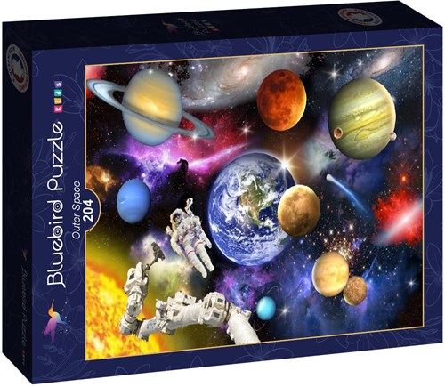 Bluebird Puzzle Outer Space -  Teile-2