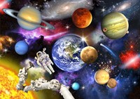Bluebird Puzzle Outer Space - 204 Teile