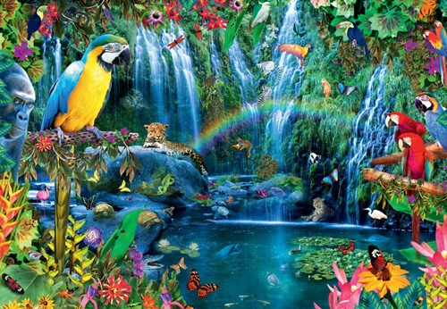 Bluebird Puzzle Parrot Tropics - 1000 Teile