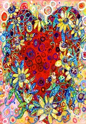 Bluebird Puzzle Legespiel Passion Flower - 1000 Teile farbenfroh