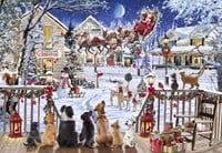 Bluebird Puzzle Pets on Porch - 1000 Teile