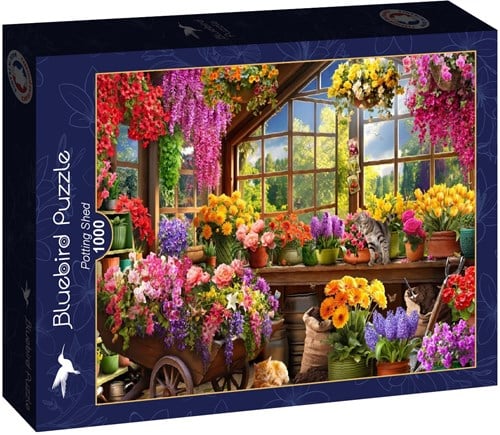 Bluebird Puzzle Garten - 1000 Teile-2