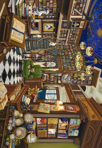 Bluebird Puzzle Puzzle Rare Book Dealer - 1000 Teile Puzzlespaß