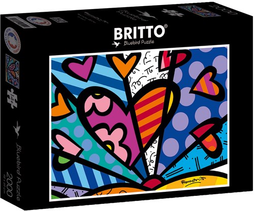 Bluebird Puzzle Puzzle Romero Britto - Sunset - 2000 Teile-2