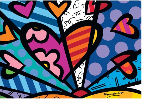 Bluebird Puzzle Puzzle Romero Britto - Sunset - 2000 Teile