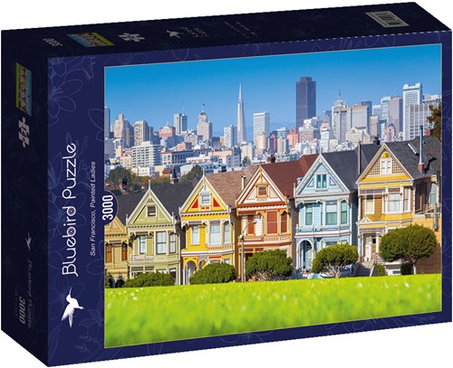 Bluebird Puzzle San Francisco Painted Ladies - Puzzle 3000 Teile-2