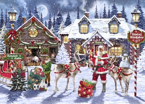 Bluebird Puzzle Santa's Workshop - 500 Teile