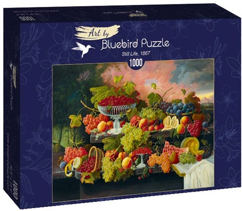 Bluebird Puzzle Kunstpuzzle Severin Roesen Stillleben 1000 Teile-2