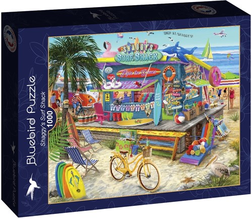 Bluebird Puzzle Jigsaw Shaggy's Surf Shack - 1000 Teile Strand-2