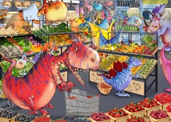 Bluebird Puzzle Dinosaurier-Puzzle Shopping des Dinosaures - 1500 Teile Puzzle