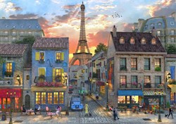 Bluebird Puzzle Puzzle Streets of Paris - 2000 Teile Karton