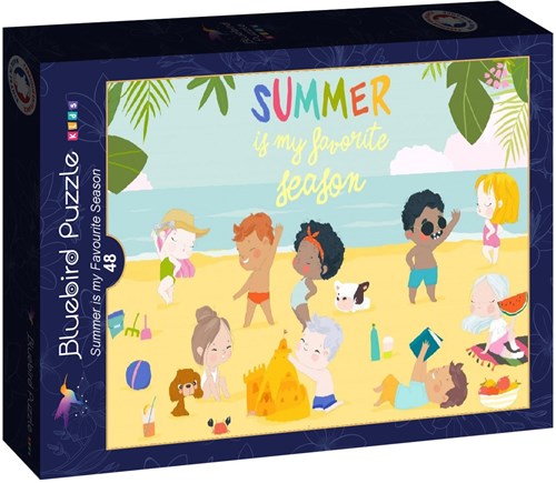 Bluebird Puzzle Legespiel Summer is my Favourite Season - 48 Teile-2