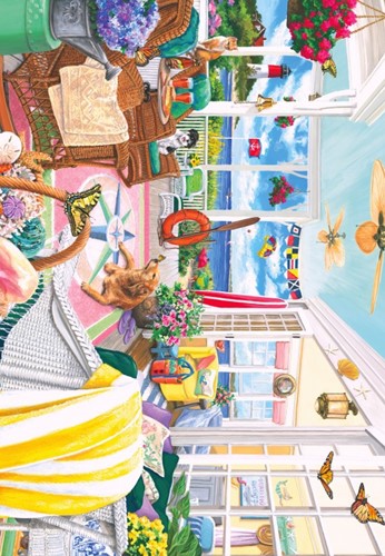 Bluebird Puzzle Summer Porch - 1000 Teile
