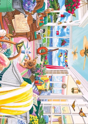 Bluebird Puzzle Summer Porch - 500 Teile