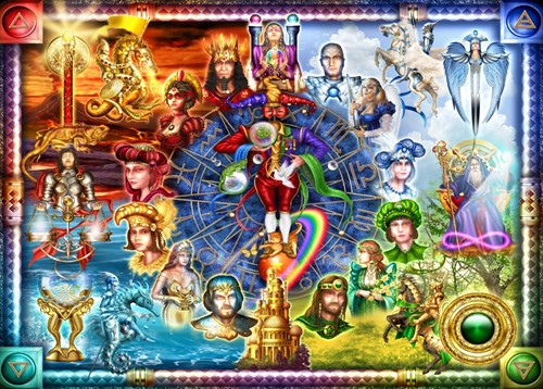 Bluebird Puzzle Tarot of Dreams - 500 Teile