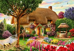 Bluebird Puzzle Thatched Cottage - 1000 Teile