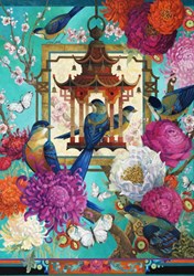 Bluebird Puzzle Puzzle The Asiatic Garden - 2000 Teile Gartenmotiv