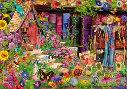 Bluebird Puzzle Puzzle The Scarecrow's Garden - 2000 Teile Garten