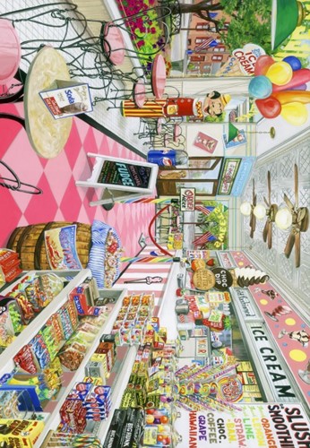 Bluebird Puzzle The Sweet Shop - 1000 Teile