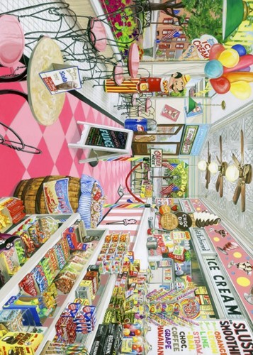 Bluebird Puzzle The Sweet Shop - 500 Teile