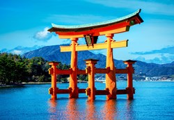 Bluebird Puzzle Puzzle The torii of Itsukushima Shrine - 1500 Teile