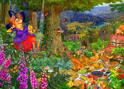Bluebird Puzzle Puzzle The Witch Picnic - 1500 Teile Halloween