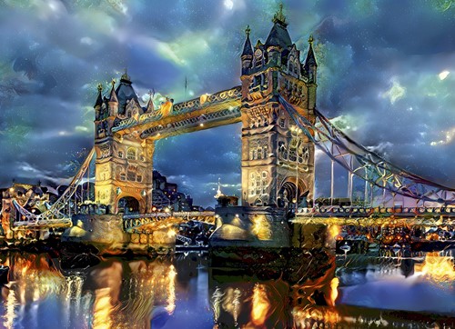 Bluebird Puzzle Tower Bridge, England London Bridge - 1000 Teile